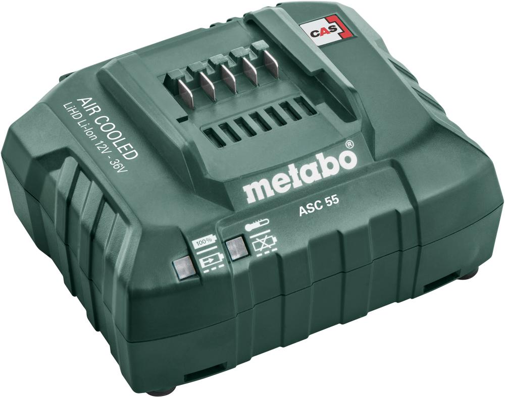 Ladegerät 12 V bis 36 V ASC 55 Metabo 12-36 V