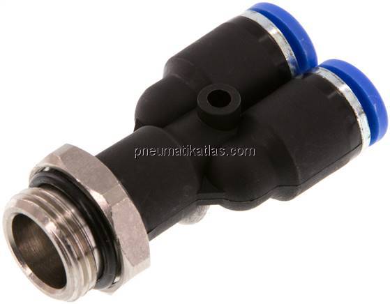 Y-Steckanschluss G 3/8"-8mm, IQS-Standard