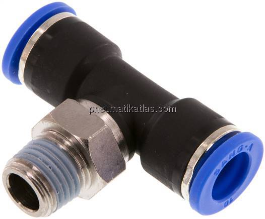 T-Steckanschluss R 1/4"-10mm, IQS-Standard