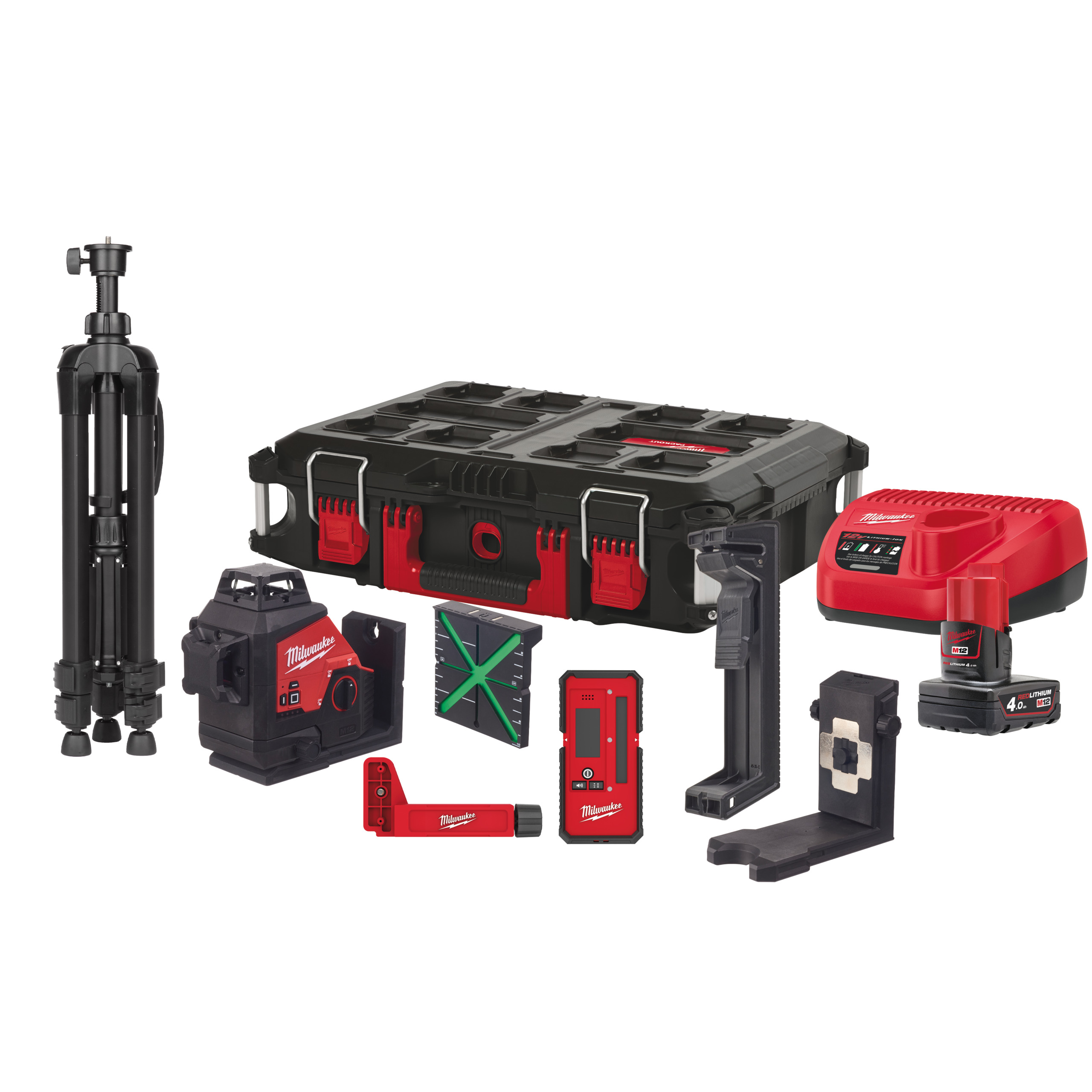 M123PLKIT 401P Kreuzlinienlaser 3 x 360° Kit