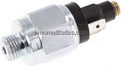 Druckschalter, Stahl verzinkt 0,5 - 2 bar (Öffner), G 1/4" Druckschalter, Stahl verzinkt 0,5 - 2 bar (Öffner), G 1/4"