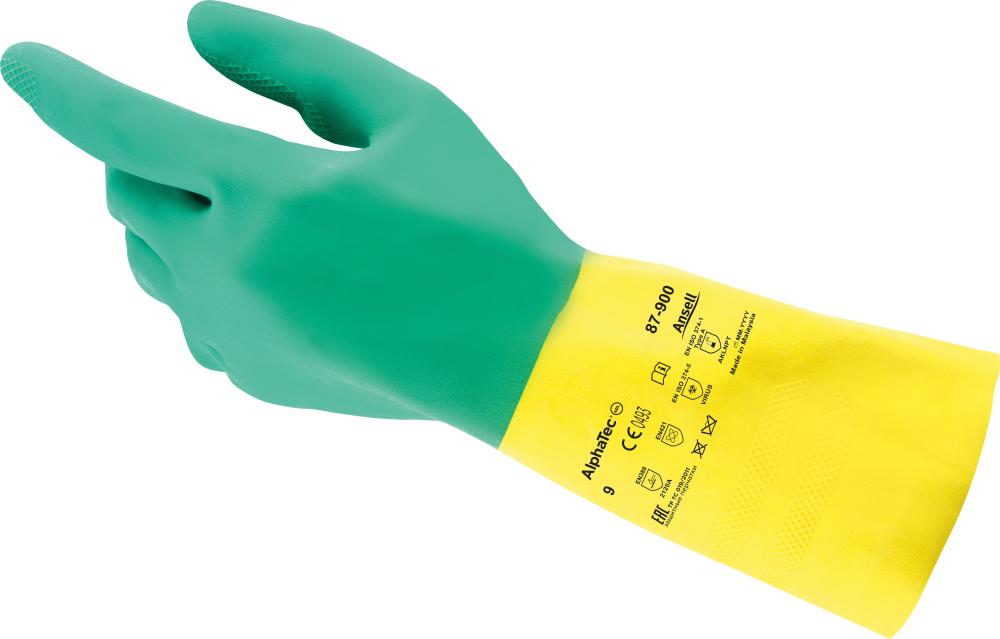 Handschuh AlphaTec 87-900, Gr.9,5-10 Ansell