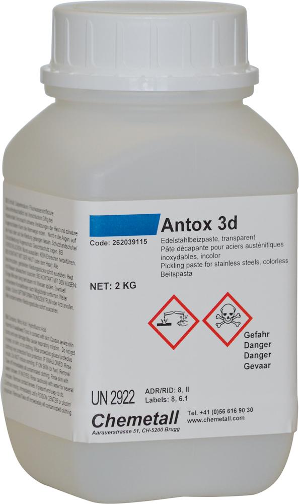 Edelstahlbeizpaste 3D 2 kg Antox