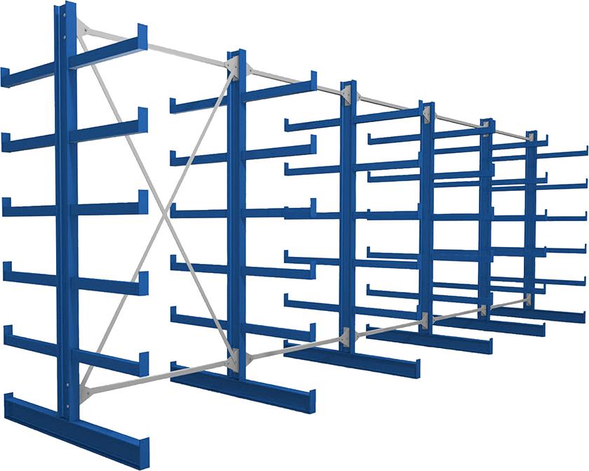 5 Felder/6 Ständer Tragkr. /Arm 200kg Ständerlast/Seite 1000 kgStänderprofil: IPE 100 5 Felder/6 Ständer Tragkr. /Arm 200kg Ständerlast/Seite 1000 kgStänderprofil: IPE 100