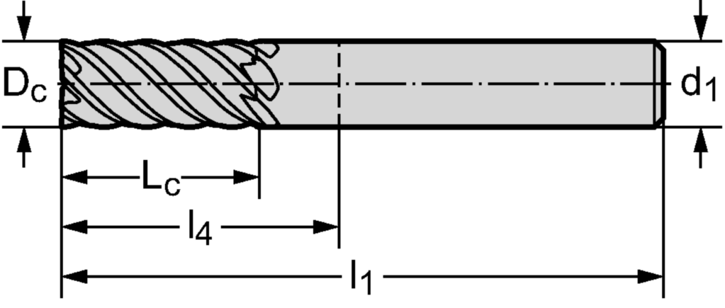 VHM-Eckfräser