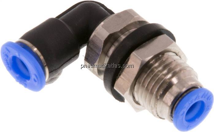 Winkel-Schott-Steckanschluss 4mm, IQS-Mini Winkel-Schott-Steckanschluss 4mm, IQS-Mini