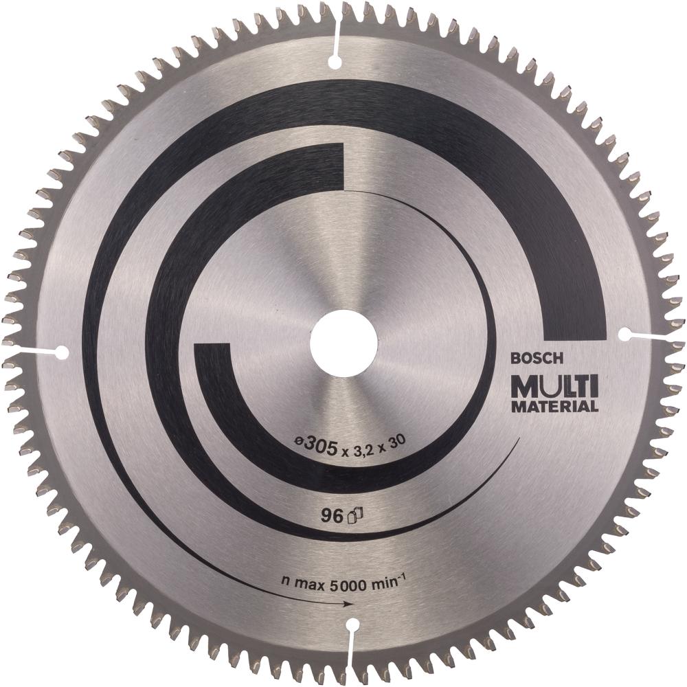 HM-Kreissägeblatt 305x3,2/2,5x30 96Z Bosch VE à 1 Stück Multi Material