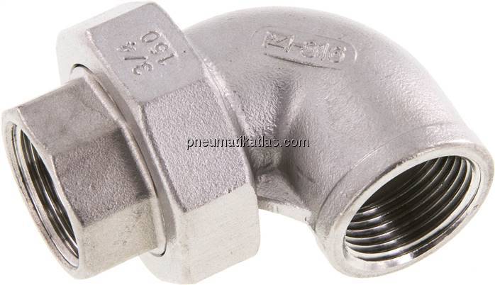 Winkel-Verschraubung konisch dichtend Rp 3/4" (IG)