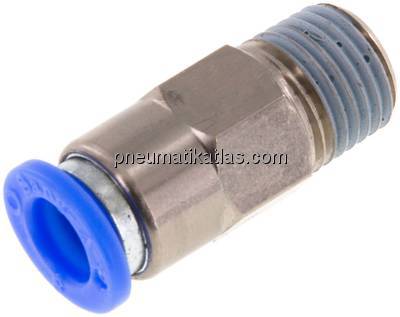 Steckanschluss, selbstabsperrend R 1/4"-8mm, IQS-Standard