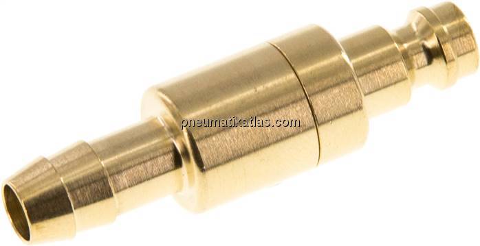 Kupplungsstecker (NW5) 8 (5/16")mm Schlauch, Messing