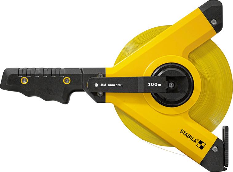 Rahmenbandmaß Stahl 100mx13mm Maßanfang B Stabila
