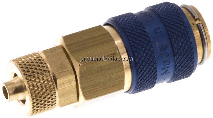 Kupplungsdose (NW5) 6x4mm Schlauch, Messing