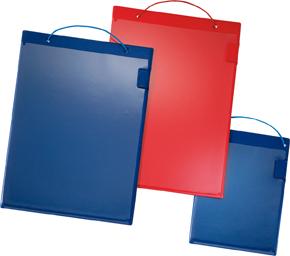 Auftragsschutztasche ohne Schluesselfach VE 10 Stk., A 4 rot