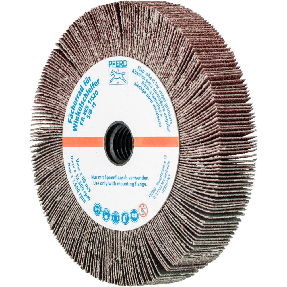 Fächerschleifwerkzeuge FR WS 11520 5/8-11 A 80