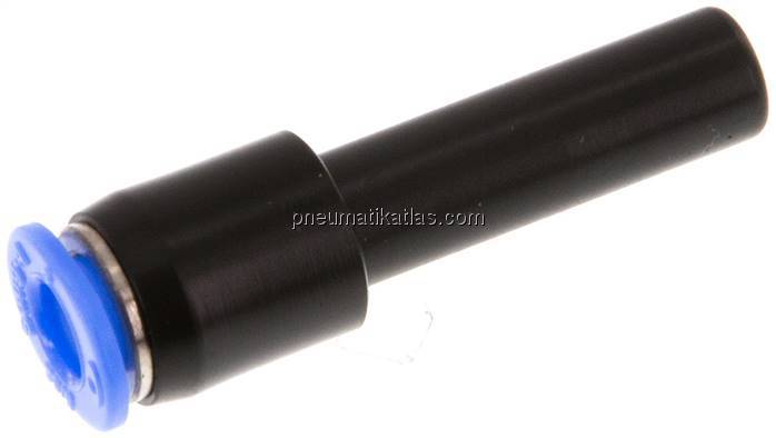 Reduzierung 6mm Stecknippel x 4mm Schlauch, IQS-Mini Reduzierung 6mm Stecknippel x 4mm Schlauch, IQS-Mini