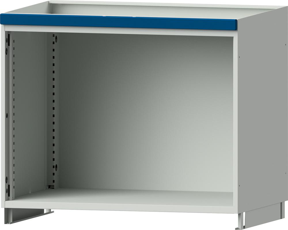 Aufsatzschrank leer B1015 x T720 x H800 mm RAL 7035/5012
