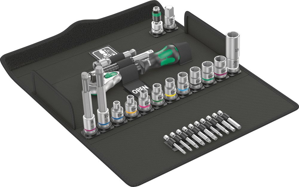 Steckschlüssel-Satz 3/8" Bicycle Set 7 27-teilig Wera