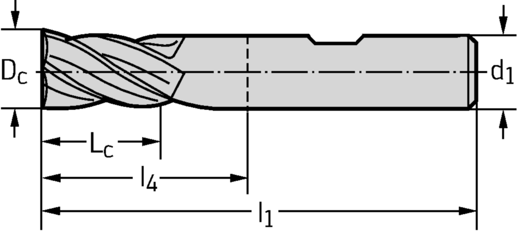 VHM-Eckfräser