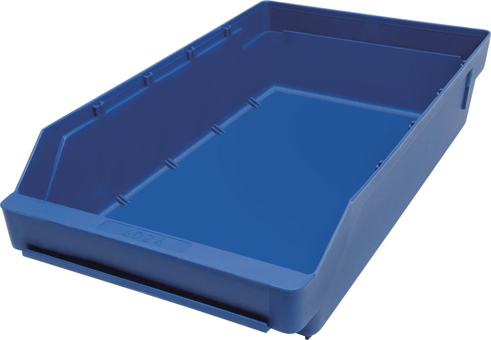 Kleinteilekasten B240xT400xH95 mm blau