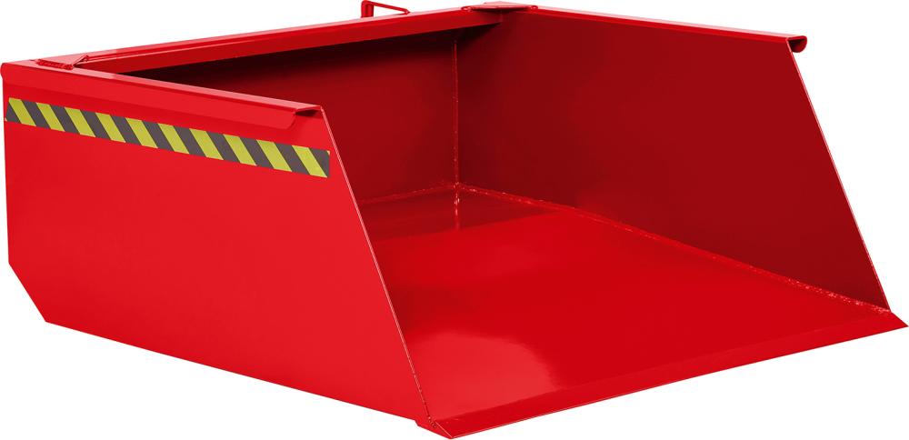 Staplerschauf. Typ RS-1501740x1900x750 2000kg Volumen 1,5m³ RAL 3000 feuerrot
