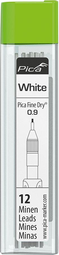 Ersatzminen weiß (12 St.)für Pica Fine Dry Pica PICA