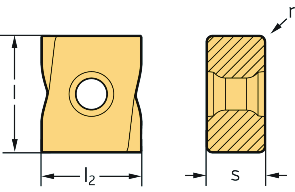 Rhombisch tangential