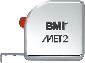 Taschenbandmaß MET2 3mx13mm weiß BMI