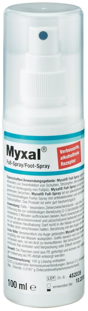 Fußspray Myxal 100 ml Flasche