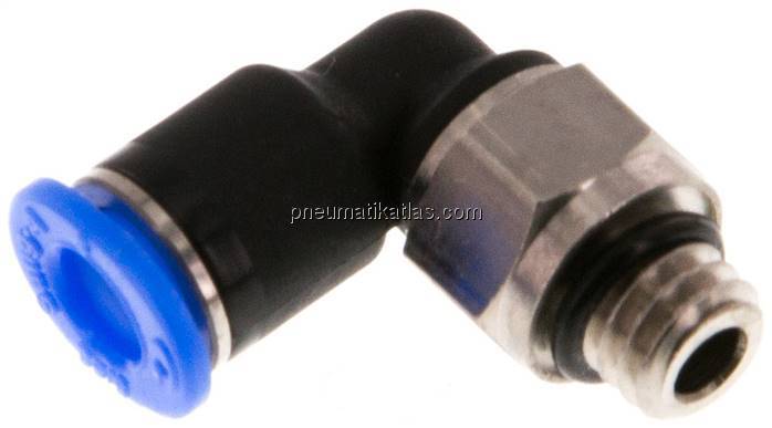 Winkel-Steckanschluss M 6-4mm, IQS-Mini Winkel-Steckanschluss M 6-4mm, IQS-Mini