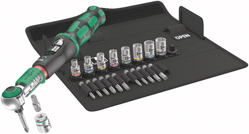 Drehmomentschlüssel-Satz Safe-Torque 23-teilig 2-12Nm 1/4" Bitaufnahme Wera Drehmomentschlüssel-Satz Safe-Torque 23-teilig 2-12Nm 1/4" Bitaufnahme Wera