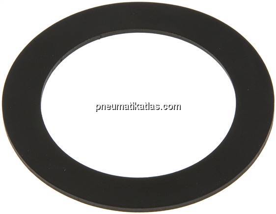 Dichtungen für PVC-U-Losflansche 63 mm (DN50), FKM