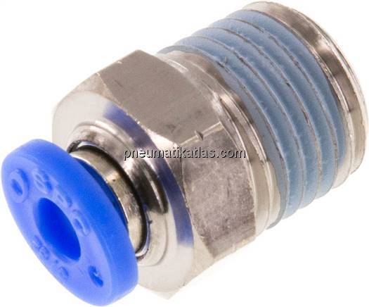 Gerader Steckanschluss NPT 1/4"-5/32" (3,97 mm), IQS-Inch