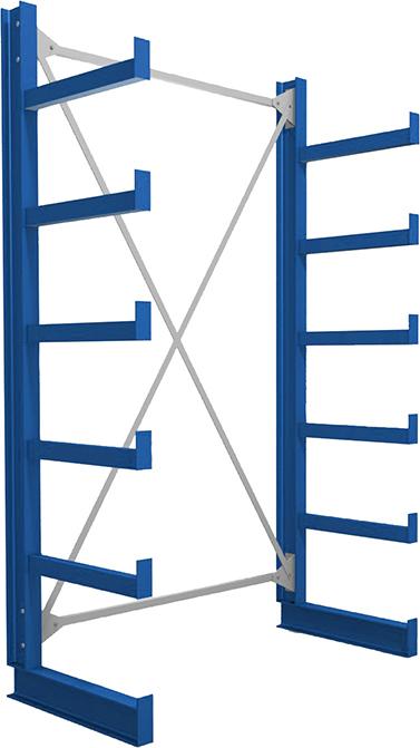 1 Feld/2 Ständer Tragkr. /Arm 200kg Ständerlast/Seite 1000 kgStänderprofil: IPE 100 1 Feld/2 Ständer Tragkr. /Arm 200kg Ständerlast/Seite 1000 kgStänderprofil: IPE 100