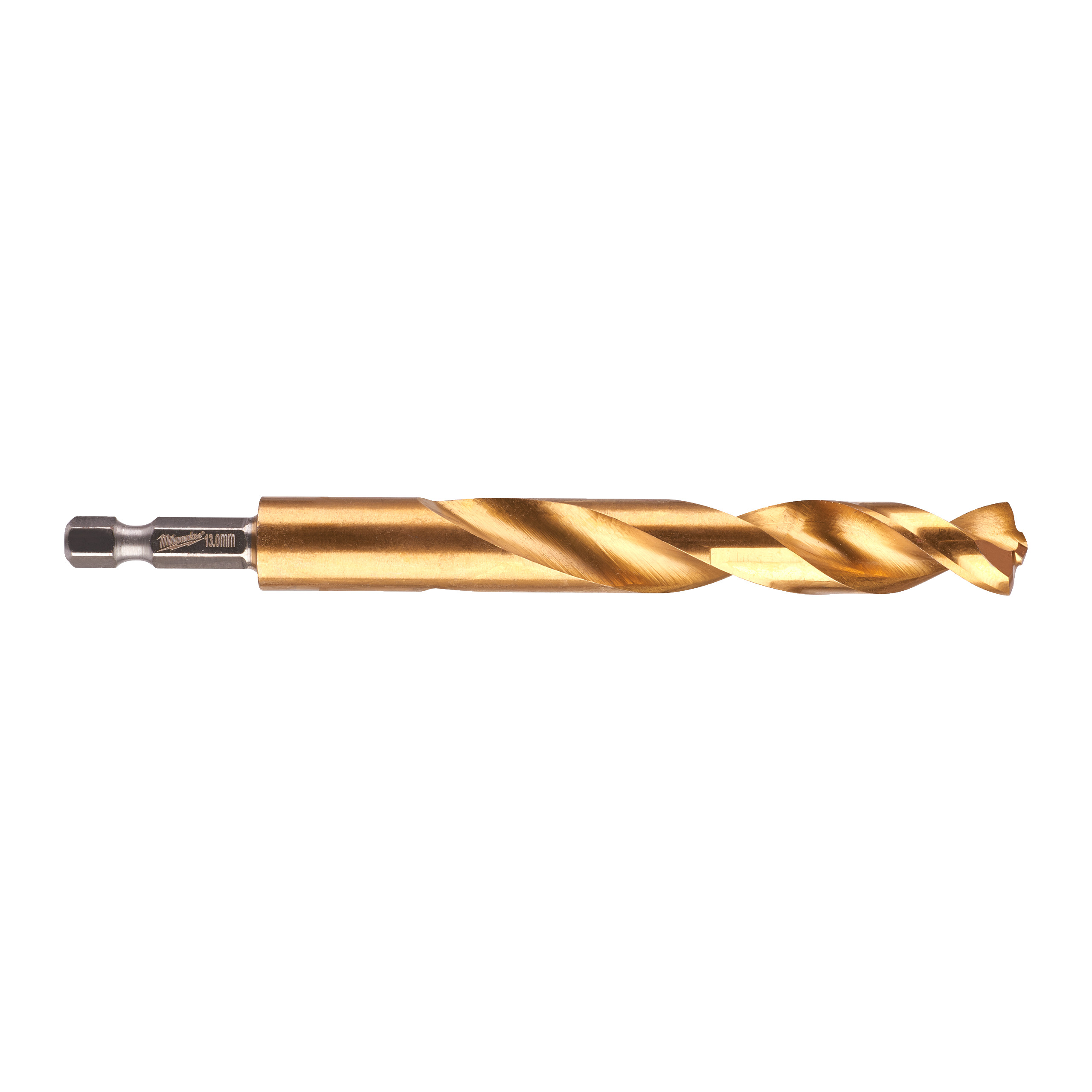 SHOCKWAVE Metallbohrer HSS G RED HEX Titan 1/4" 13,0 x 130 mm