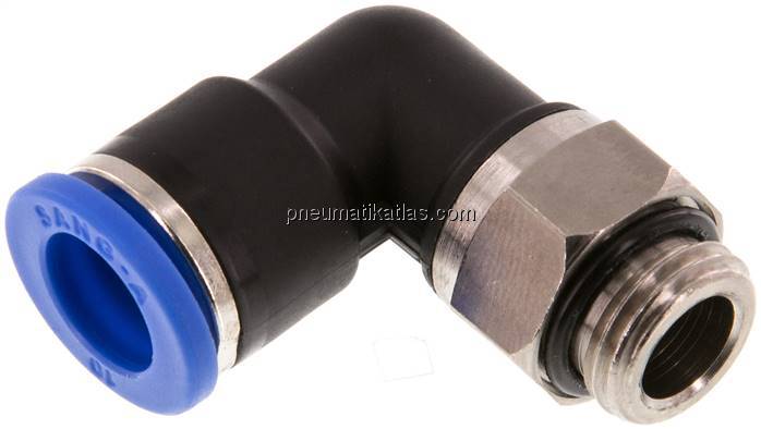 Winkel-Steckanschluss G 1/4"-10mm, IQS-Standard