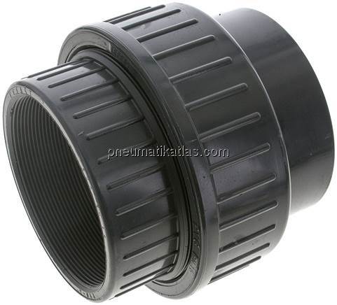 Gewindeverschraubung, PVC-U/ EPDM, Rp 4" IG