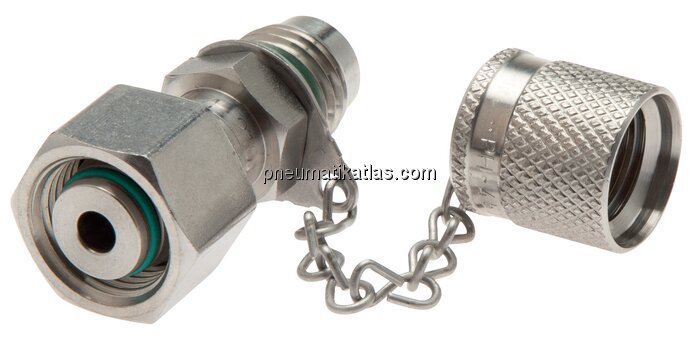 Exemplarische Darstellung: Messanschluss mit Hydraulik-Dichtkegel, 1.4571 Exemplarische Darstellung: Messanschluss mit Hydra