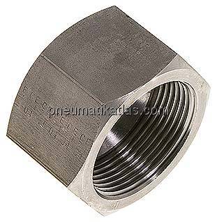 Verschlusskappe UN 1-5/8"-12 (JIC), V4A