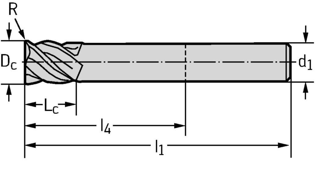 VHM-Bohrnutenfräser