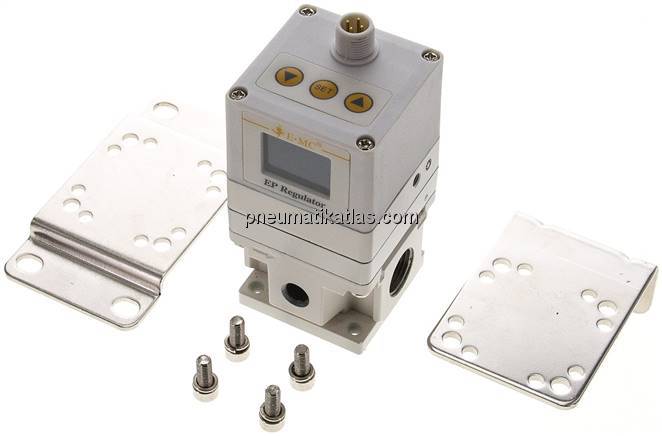 Proportionaldruckregler G 3/8" 0,05 - 9bar 4 - 20 mA Ausgang:1 - 5 V Proportionaldruckregler G 3/8" 0,05 - 9bar 4 - 20 mA Ausgang:1 - 5 V