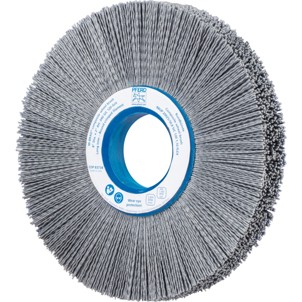 Bürsten mit Plastikkörper RBUP 20025/50,8 SiC 120 1,10 FLEX