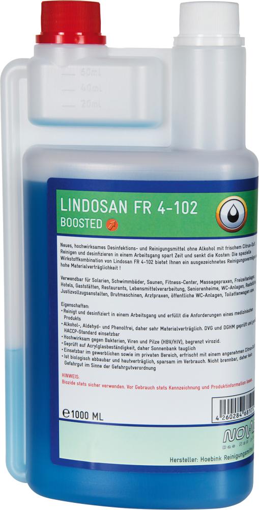 Lindosan FR 4-102, Rein. f. Flächendesinfektion,1L