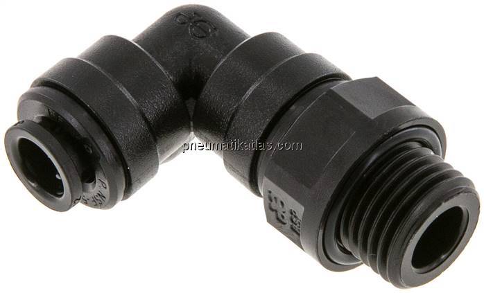 Winkel-Steckanschluss G 1/4"-6mm, IQS-FDA