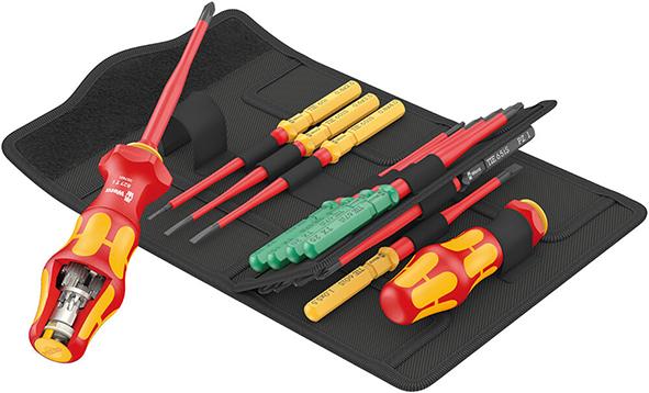 Wechselklingen-Satz Kraftform Turbo VDE Satz 16-teilig Wera