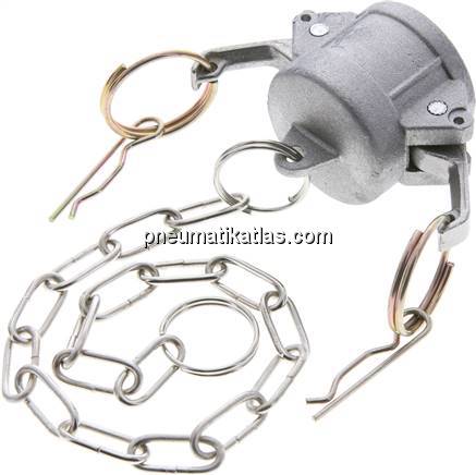 Kamlock-Verschlusskappe (DC) 1", Aluminium
