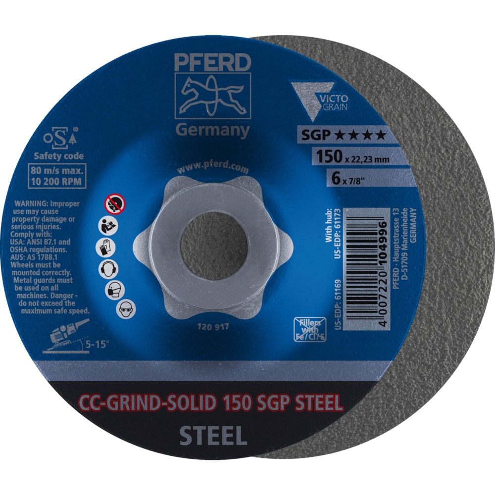 CC-GRIND (inkl. SOLID, FLEX, STRONG) CC-GRIND-SOLID 150 SGP STEEL