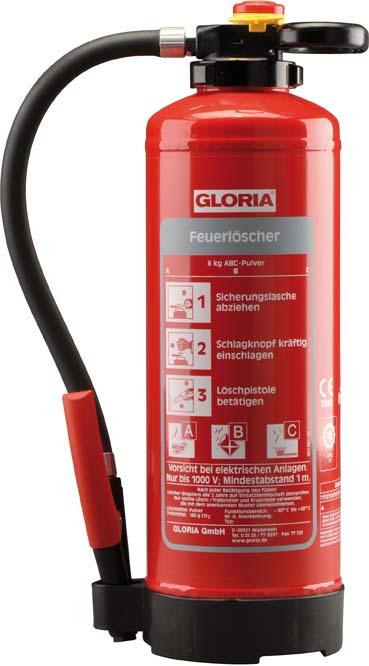 Pulver-Aufladelöscher 6 kg P 6 PRO Gloria