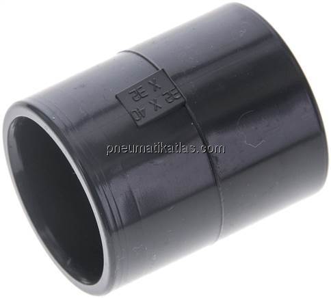 Klebemuffe, PVC-U, 32x40mm - 32mm Klebemuffe, PVC-U, 32x40mm - 32mm