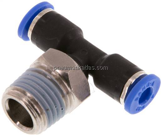 T-Steckanschluss R 1/4"-4mm, IQS-Standard