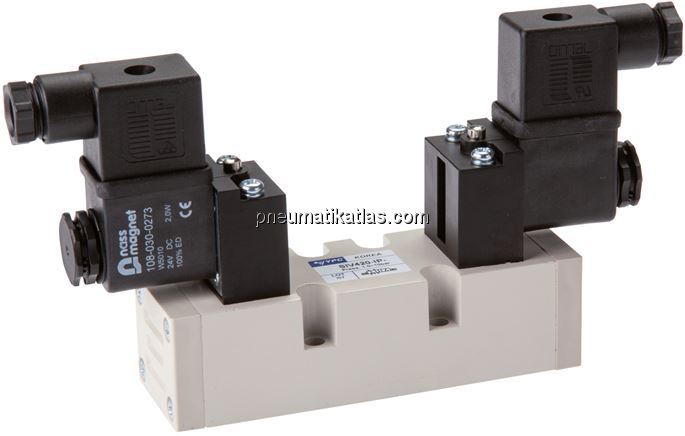 Exemplarische Darstellung: 5/2-Wege ISO-Magnet-Imp